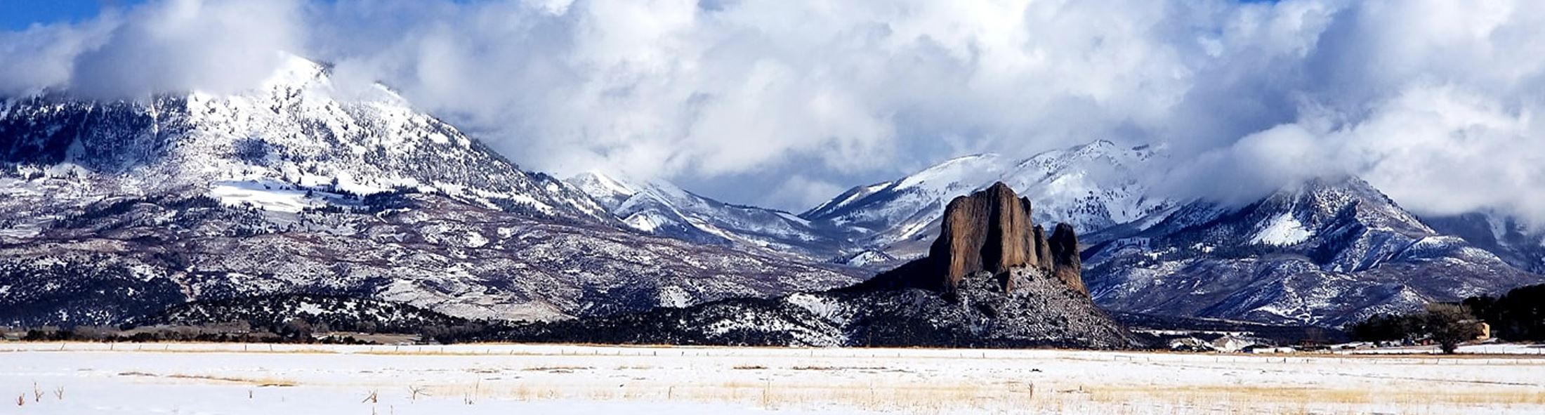 Snowy Needle Rock by Erin Carney