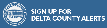 Sign up for Delta County Alerts over Blue