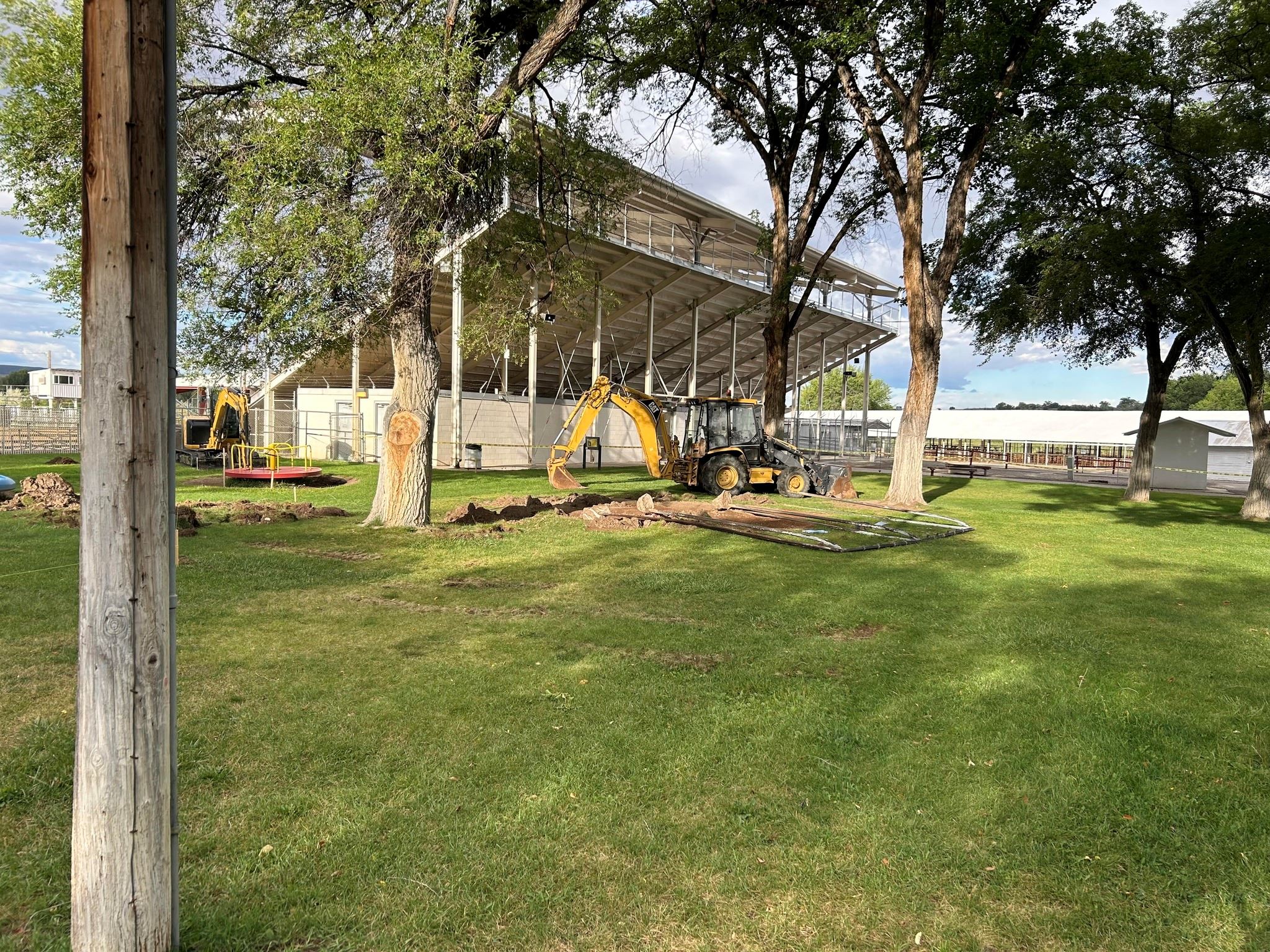 New Playground at the Fairgrounds!